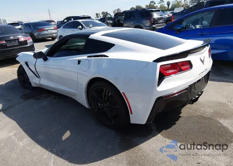 2016 Chevrolet Corvette Stingray из США, поврежденный, VIN 1G1YB2D7XG5110785